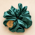 Emerald Jumbo Scrunchie